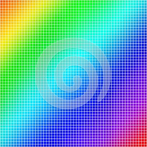 Background of colored squares