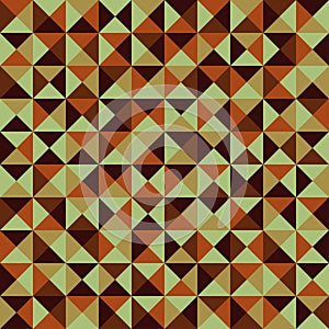 BACKGROUND OF COLORED TRIANGLES