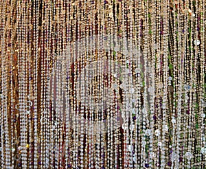 Background of colorful beads