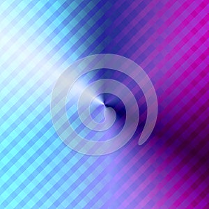 Background of the colorful gradation-colored checked pattern