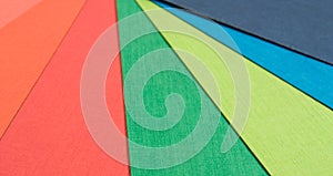 Background of coloured paper