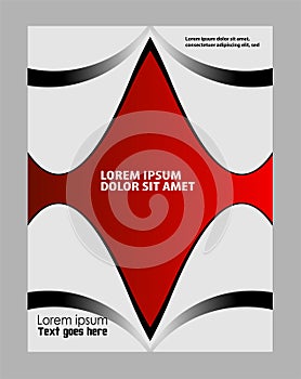 Background concept design for brochure or flyer, abstract  illustration