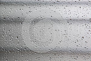 Background with condensation glass.