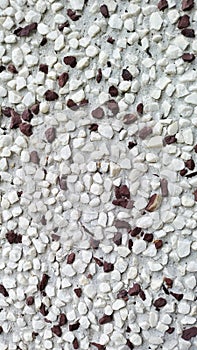 Background containing White and black gravel