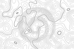 Background of contour topographic map. Abstract topography and geography grid background. Business concept.