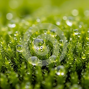 Background contrasts with the sharp focus on the foreground emphasizing