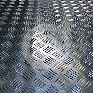 Background of corrugated surface metal texture