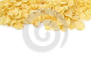 Background of crisps