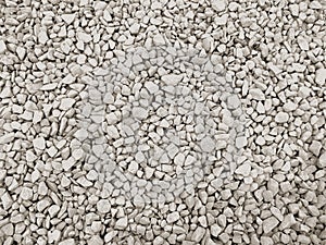 Background with crushed stone