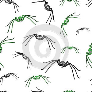 Background cute spider