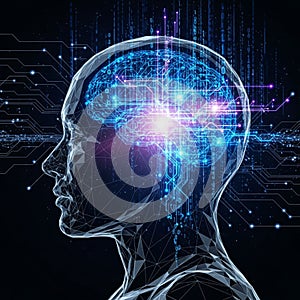 Background is dark, emphasizing the bright, neon-colored elements