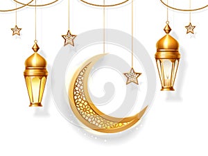 Background decoration for Iftar or Eid al Adha