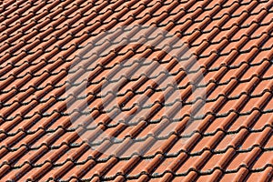 Roofing texture. Red img
