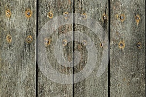 Background detail of distressed and weathered barn wood..