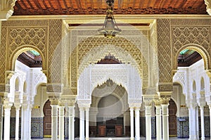 Background of detail islamic architecture