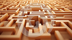 background dimensional labyrinth abstract