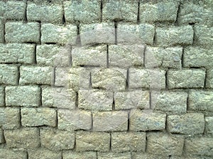 Background of dirt bricks