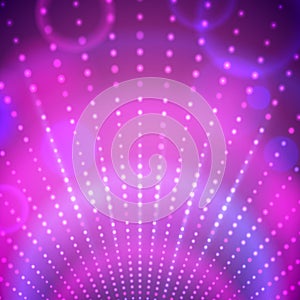 Background with disco lights
