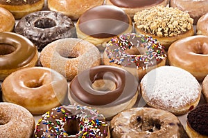 Background of Donuts