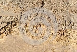 Background - dried up river bed