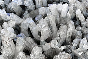 Background - druse of quartz crystals