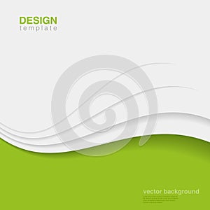 Background Eco Abstract Vector. Creative ecology d