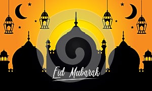 Background EID Mubarak Ornamen 1 photo