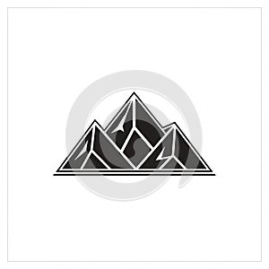 Background, emphasizing the contrast and simplicity of the form, often used