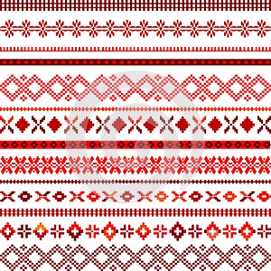 Background with ethnic motifs