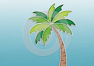 Background features a gradient from light blue to white, suggesting a