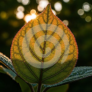 Background features a soft bokeh effect, with circular spots created by