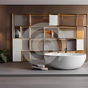 A background featuring product images within dynamic shapes or frames2