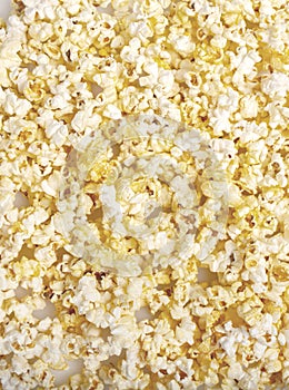 Buttery Popcorn Background