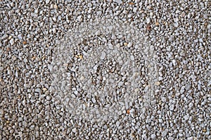 Background of fine gray gravel