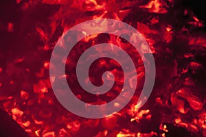 Background of fire as a symbol of eternal torment