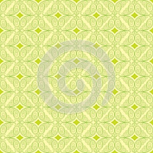 Background floral green pattern.