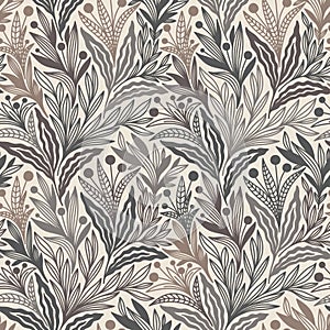 BACKGROUND WITH FLORAL ORNAMENTS