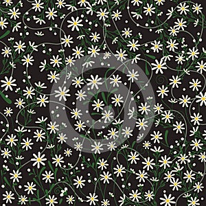 Background with flowers .Floral Pattern Designs.
