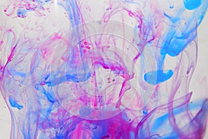 Background in the form of pastel ink dissolved in water.