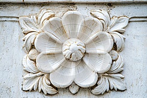 Background, Fragment of Decorative Wall Buildings