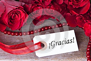 Background with Gracias