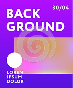 Background Gradient Mesh Abstract Fluide Art Banner Vector Design