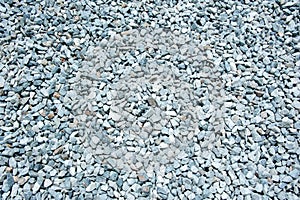 Background of granit crushed stone photo