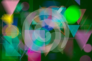 Background for graphic design, pattern shape. Color, generative, style & repeat.