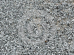 background of gravel road texture