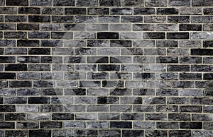 Background of gray bricklaying