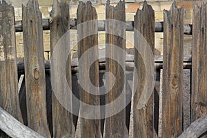 Background of gray wood planks