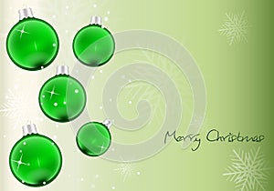 Background green Christmas photo