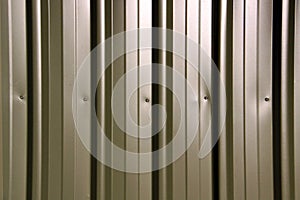 Background - Green Metal Fencing