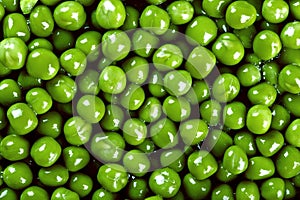 Background of green peas